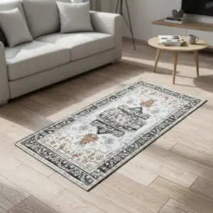 Neutral Elegance 120x60cm Area Carpet