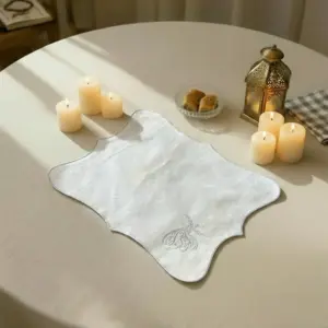 Ramadan 43x33cm White Trivet1