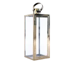 Ramadan 45cm Gold Glass Lantern