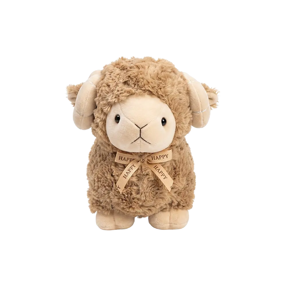 Ramadan Brown Happy Sheep Plush