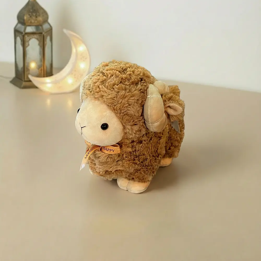 Ramadan Brown Happy Sheep Plush1