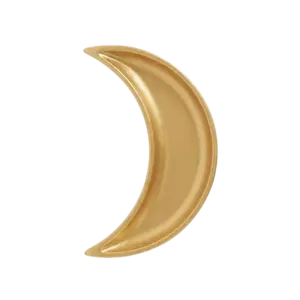 Ramadan Crescent Shaped 30cm Serving Dish