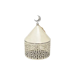 Ramadan Hospitality Box & Elegant Crescent Design with Light
