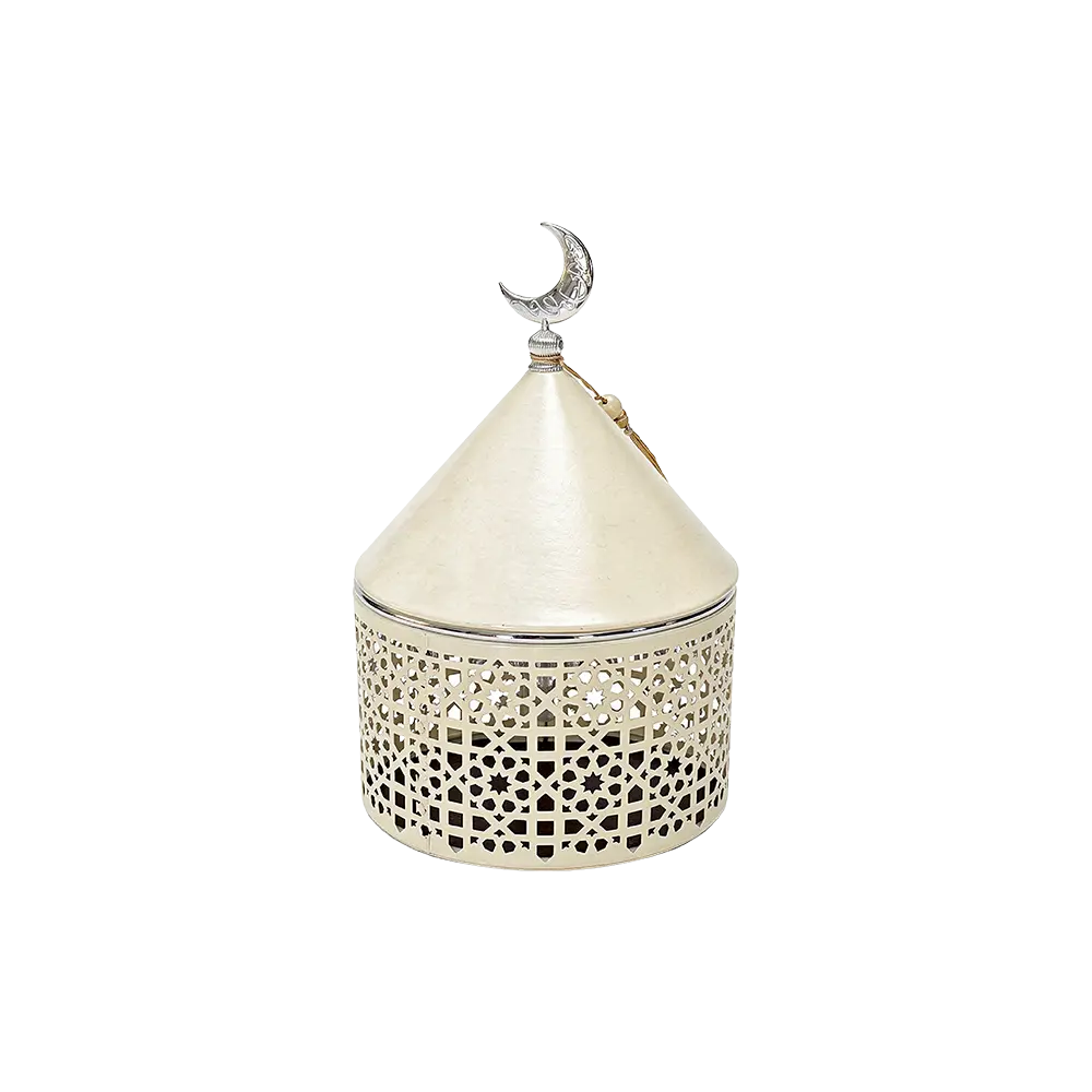 Ramadan Hospitality Box & Elegant Crescent Design with Light