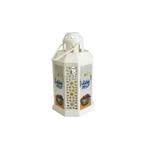 Ramadan Kareem 24cm White LED Lantern Light