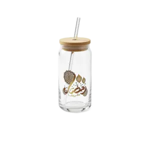 Ramadan Karim Glass 500ml Transparent Mug