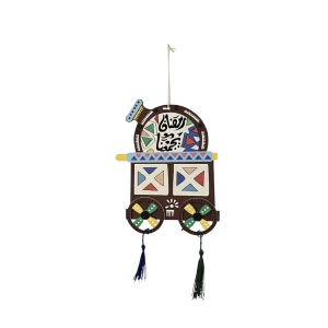 Ramadan Lantern Cart Hanging Décor & Wooden Cannon