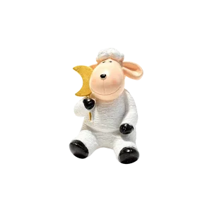 Ramadan Little Sheep with Crescent Moon