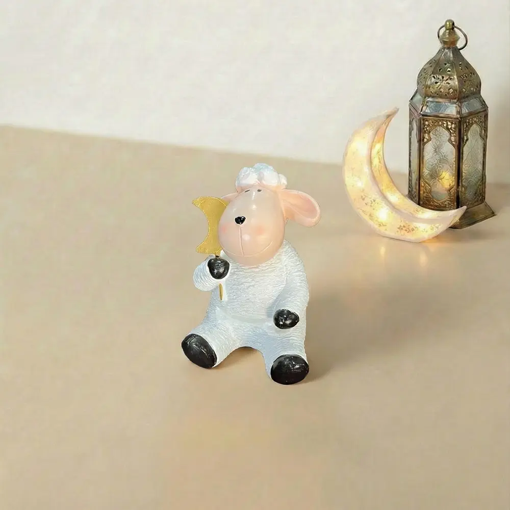 Ramadan Little Sheep with Crescent Moon1