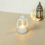 Ramadan Mini White Lantern with Light1