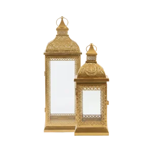 Ramadan Ornate Gold Lantern