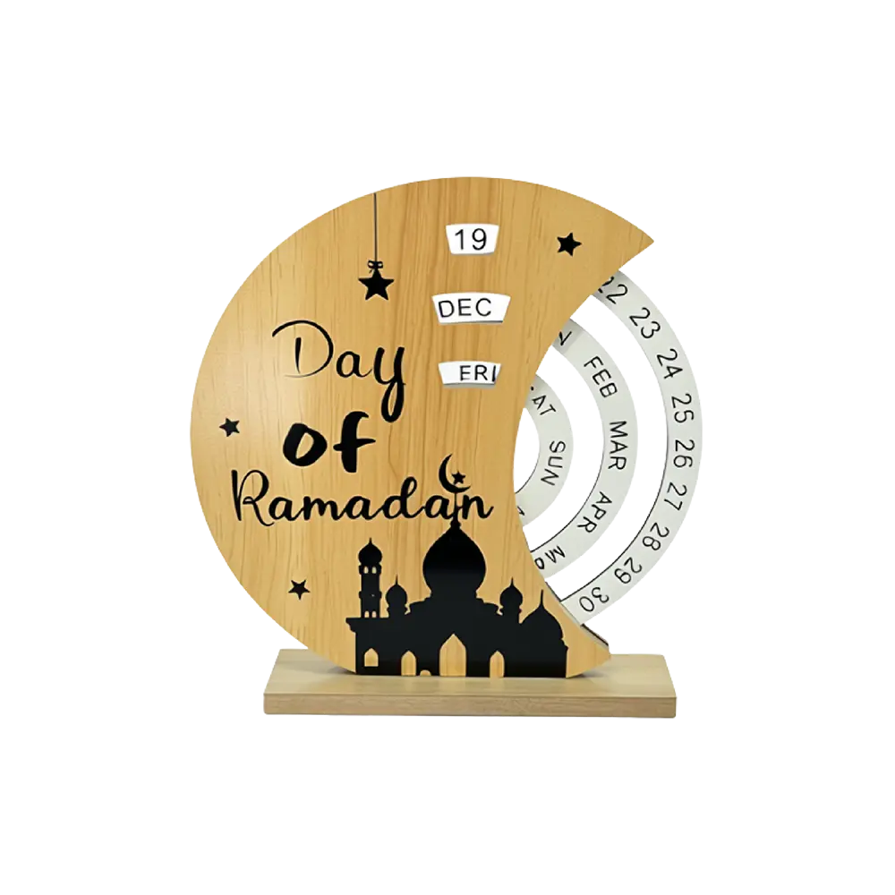 Ramadan Wooden Countdown Calendar