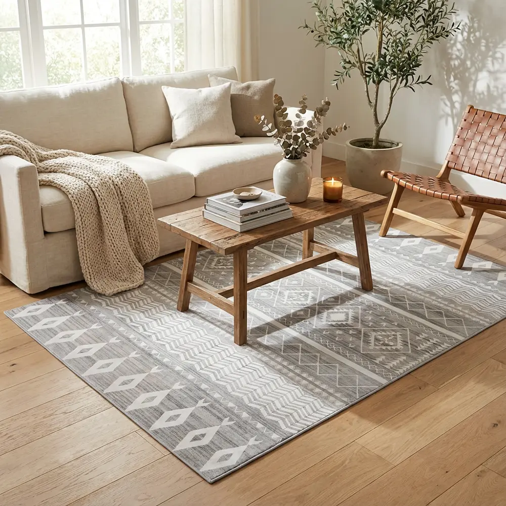Scandinavian Tribal Pattern 120x180cm Carpet