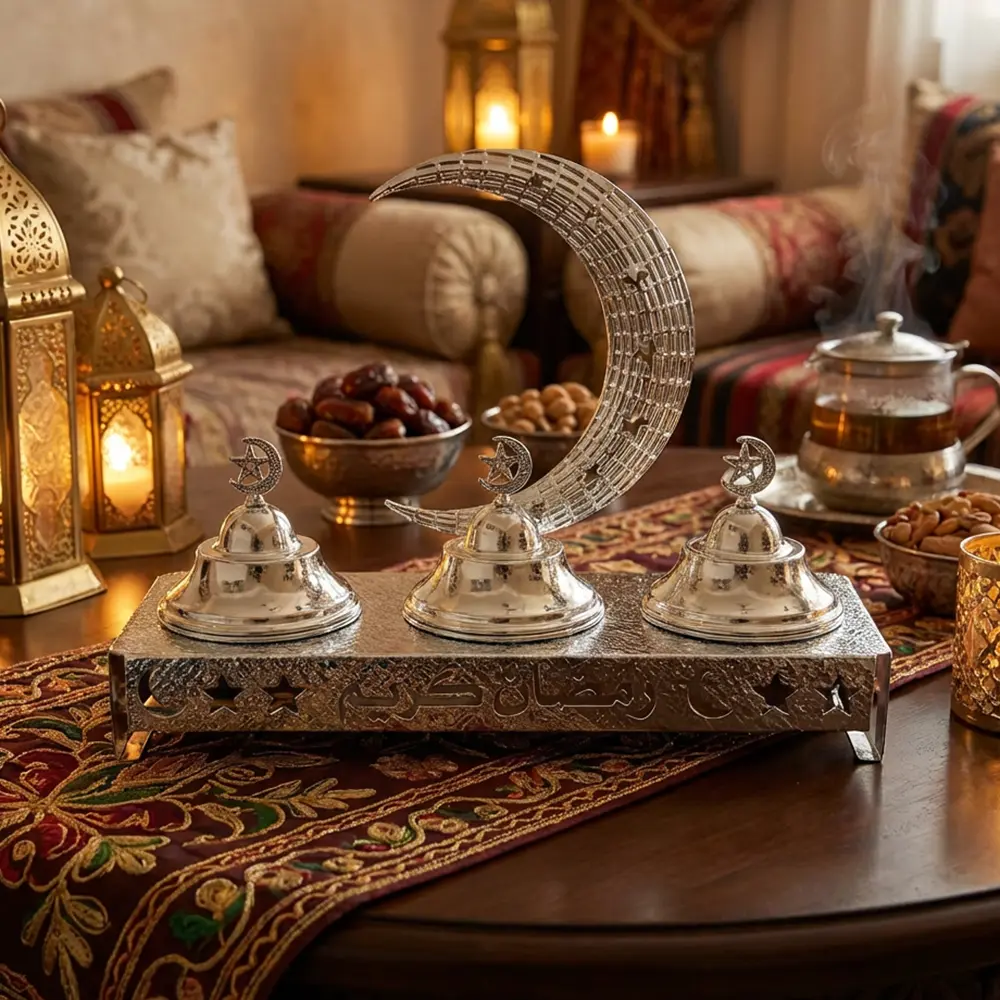 Silver-Ramadan-Crescent-3pcs-Serving-Bowl-Set1 Silver Ramadan Crescent 3pcs Serving Bowl Set1