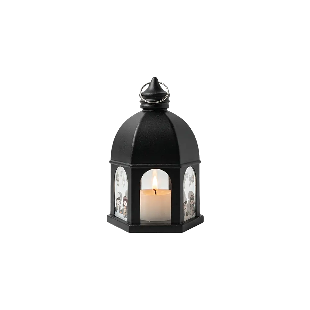 Small-Black-Ramadan-Fanous-Lantern Small Black Ramadan Fanous Lantern