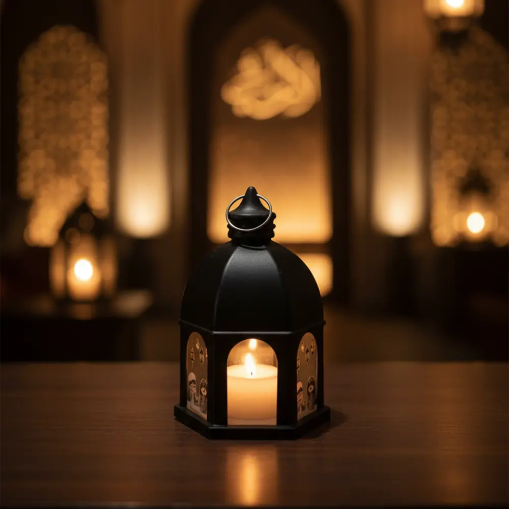 Small-Black-Ramadan-Fanous-Lantern1 Small Black Ramadan Fanous Lantern1