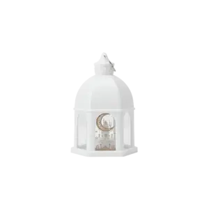Small White Ramadan Fanous Lantern