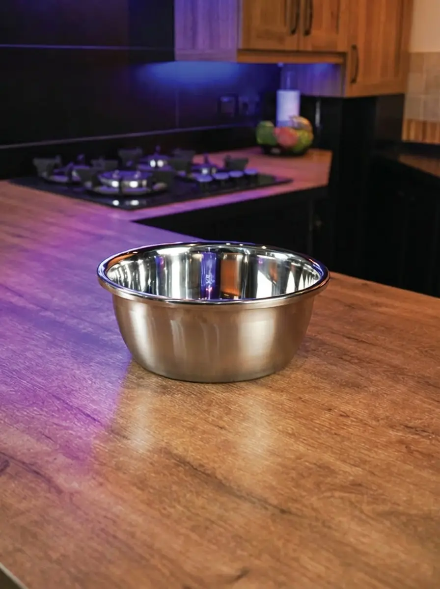 Stainless 26cm Silver Bowl1