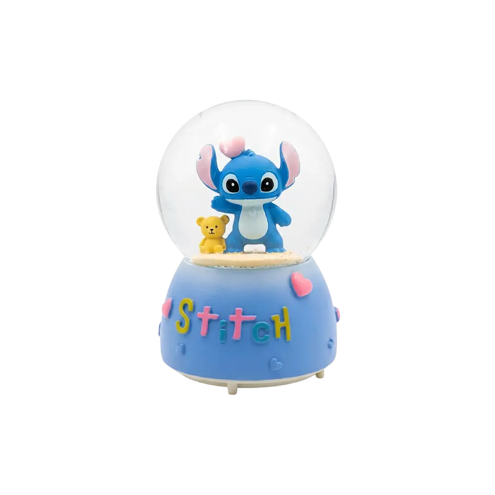 Stitch-Blue-Snow-Ball-Night-Light Stitch Blue Snow Ball Night Light