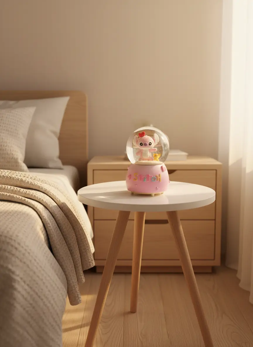 Stitch-Pink-Snow-Ball-Night-Light-big1 Stitch Pink Snow Ball Night Light big1