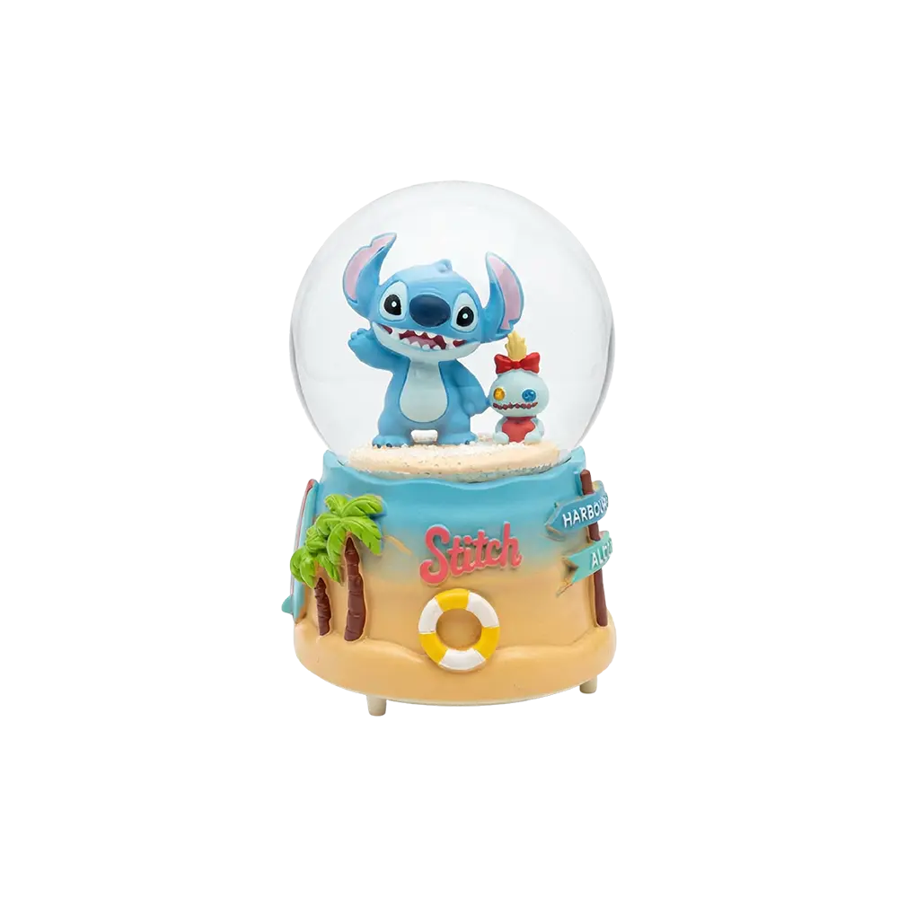 Stitch Tropical Blue Snow Ball Night Light