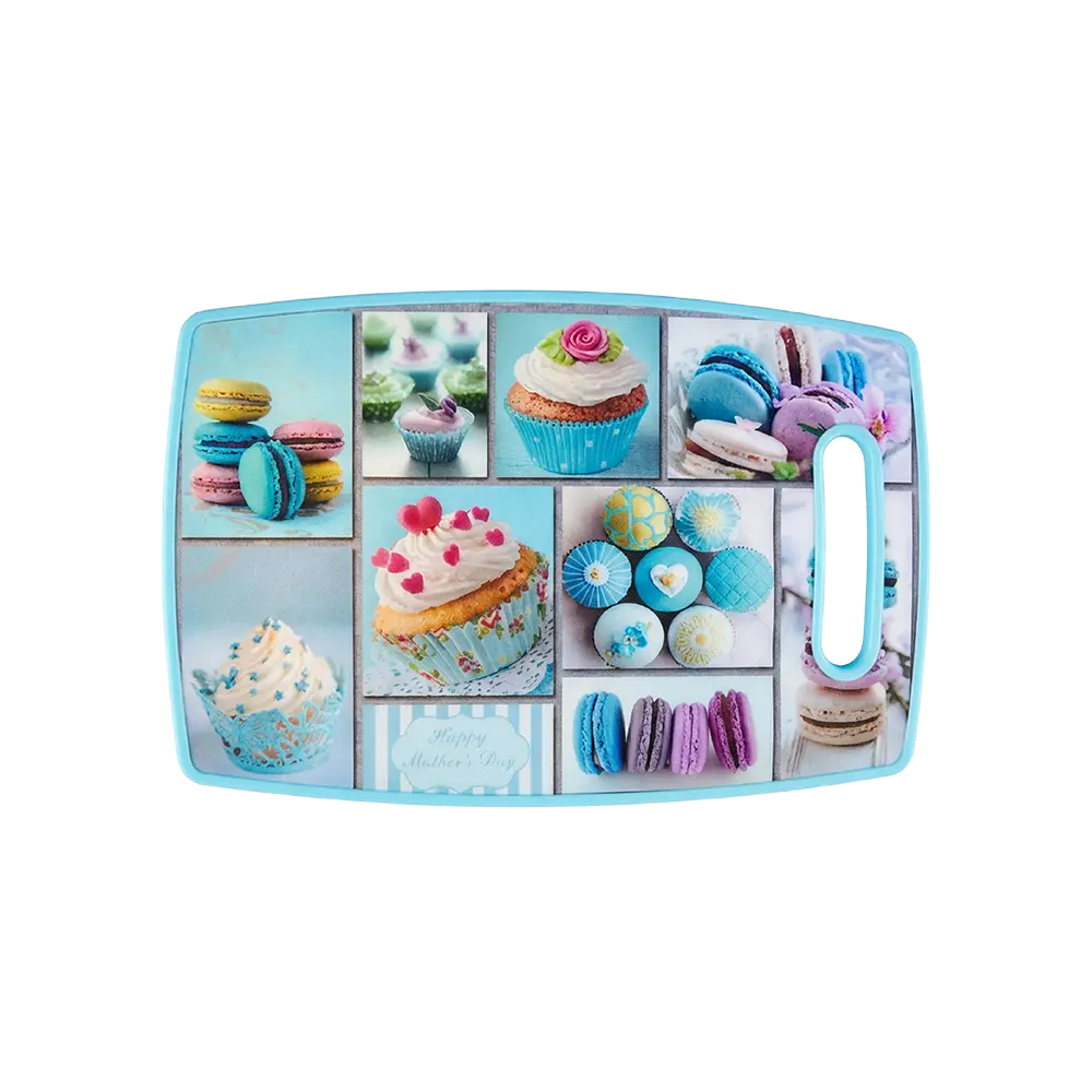 Sweets-Design-Blue-Cutting-Board Sweets Design Blue Cutting Board