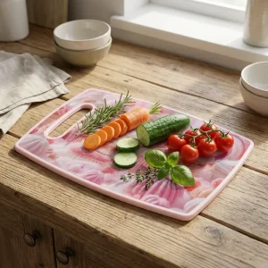 Sweets Design Blue Cutting Board1