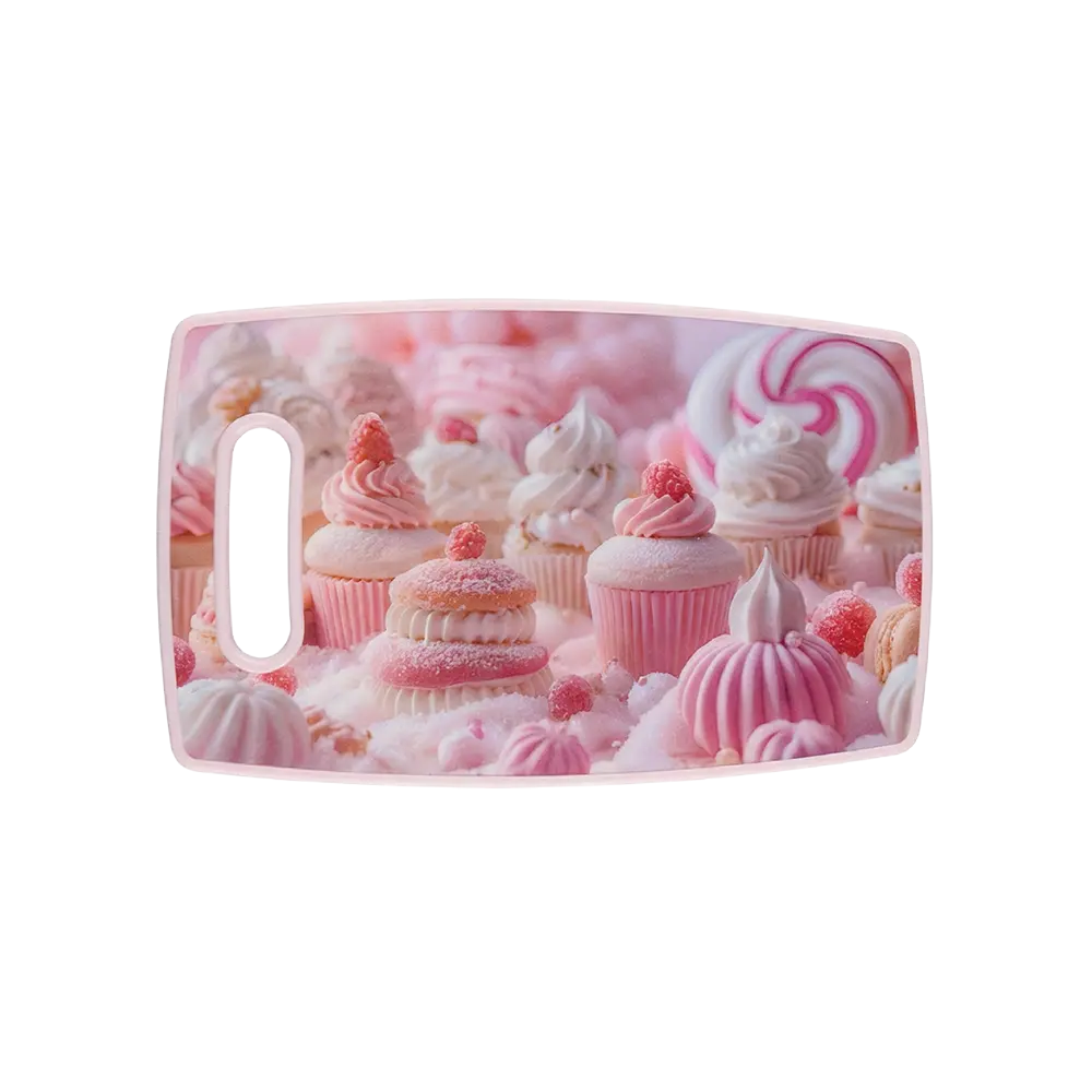 Sweets Design Pink Cutting Board