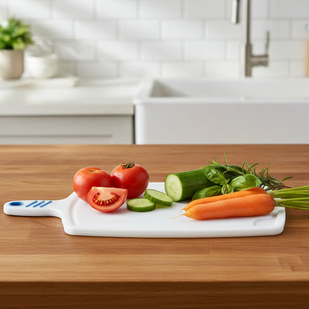 Titiz Cutting Board with Blue Handle1