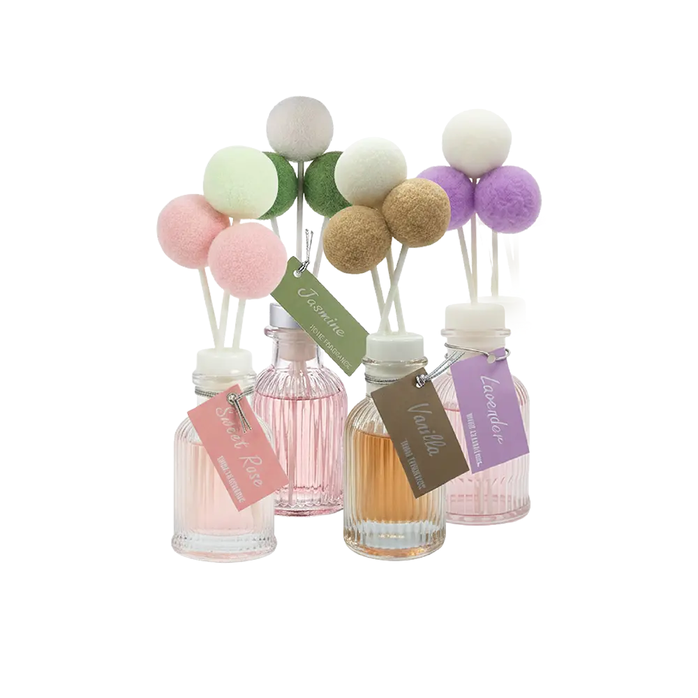 Tomiu-4-Different-Essence-of-Diffuser-with-3-Ball-Sticks Tomiu 4 Different Essence of Diffuser with 3 Ball Sticks