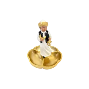 Traditional Ramadan Figurine Serving Tray