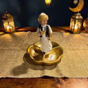 Traditional Ramadan Figurine Serving Tray1