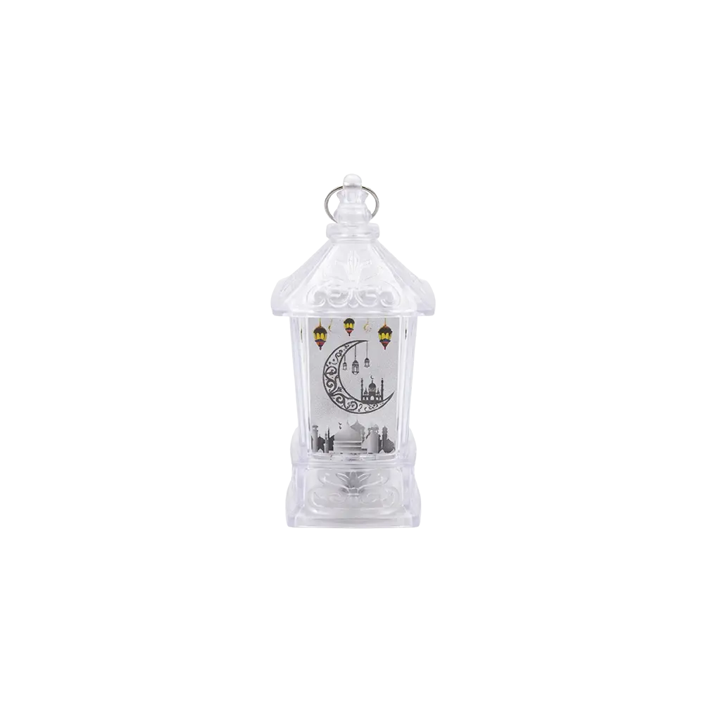 Transparent Ramadan Fanous Decorative Lantern