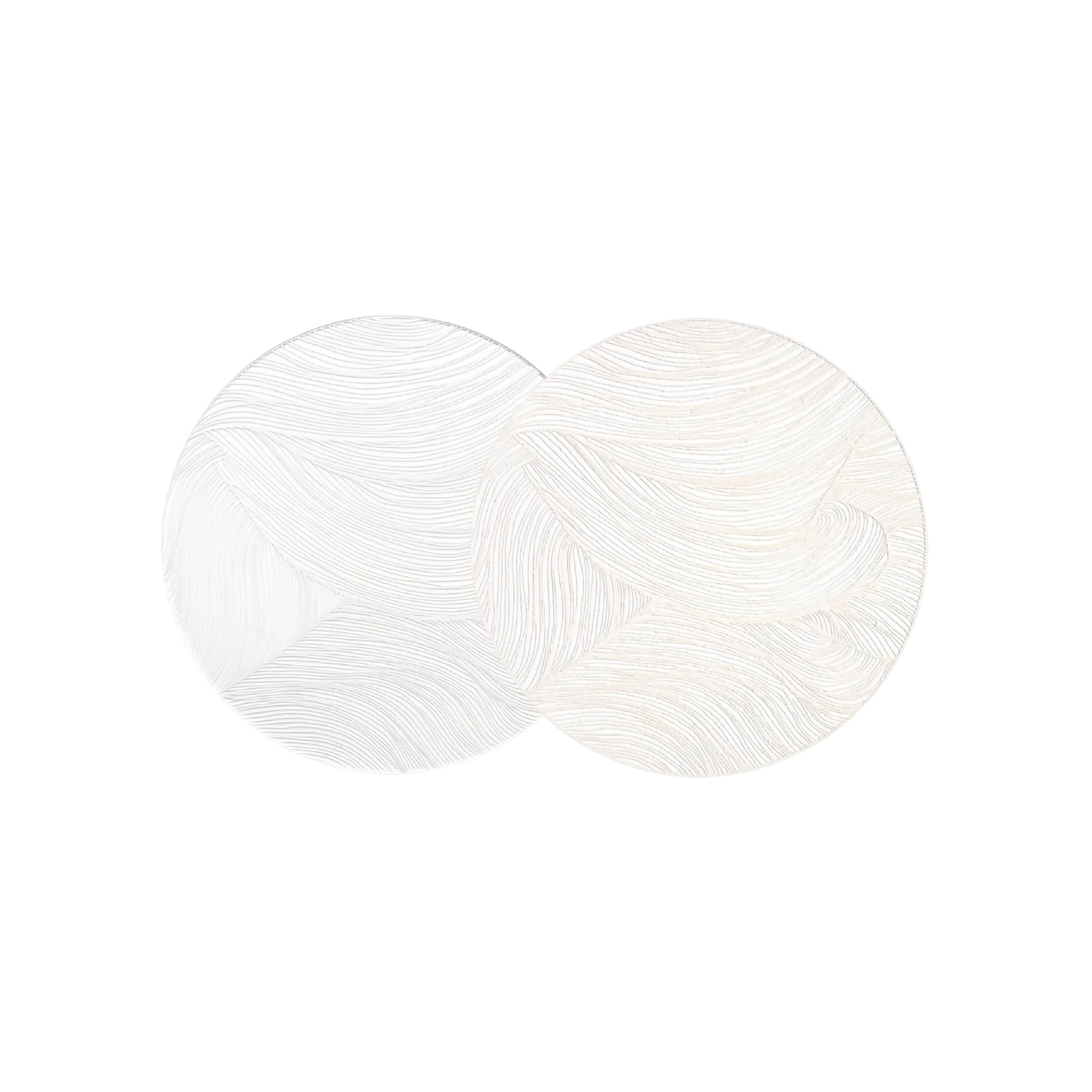 Two Models Ripple Flow Design Round Trivet