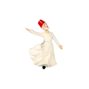 Whirling Dervish Sufi Dance Figurine
