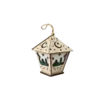 Wooden 13cm Moonlight Decorative Lantern