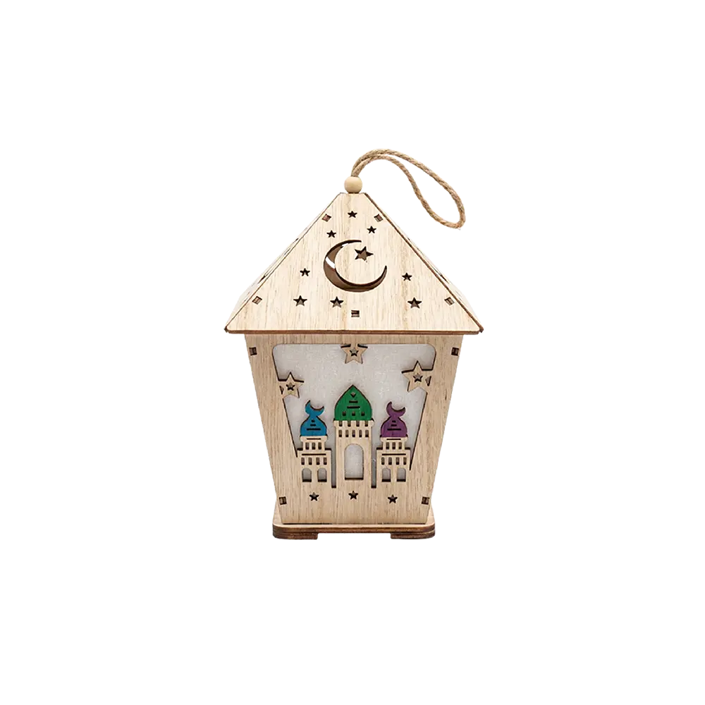 Wooden-20cm-Moonlight-Decorative-Lantern Wooden 20cm Moonlight Decorative Lantern