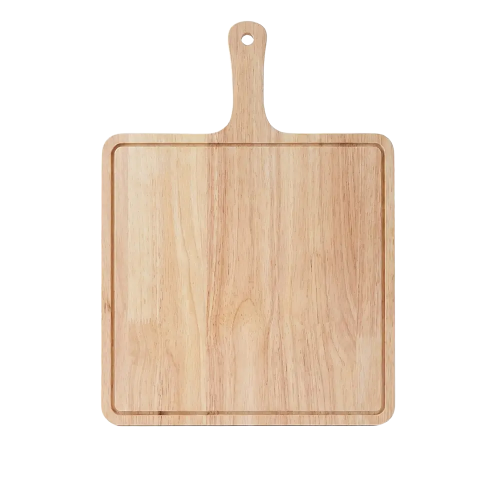 Wooden 30x34x1cm Pizza Plate
