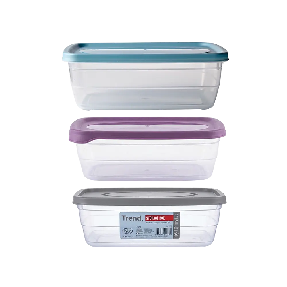 3-Different-Colors-Lid-of-Trend-Tupperware 3 Different Colors Lid of Trend Tupperware