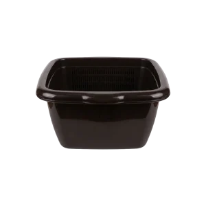 3M Plast 12L Dark Brown Bowl with Strainer