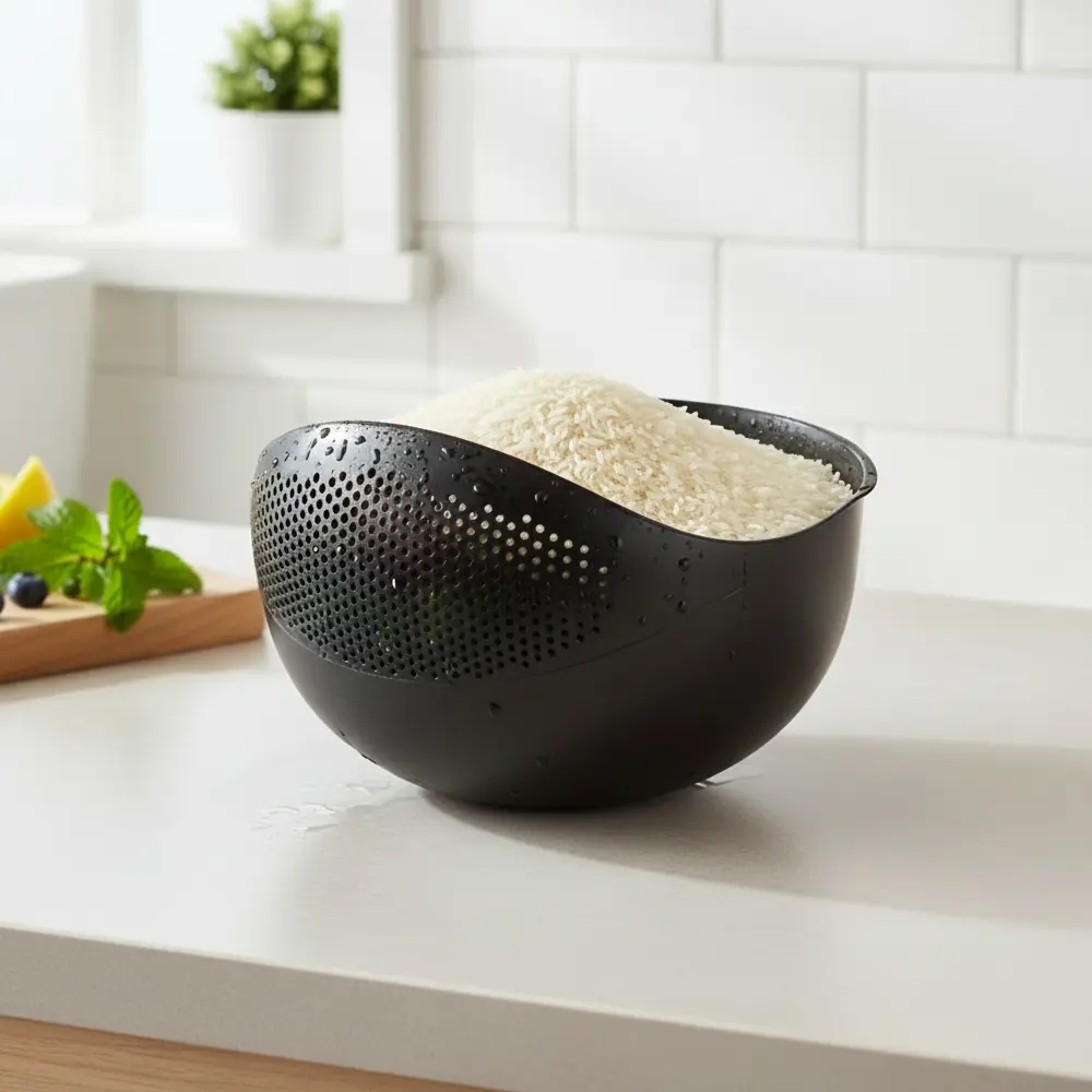 3M-Plast-7.5L-Dark-Brown-Rice-Washing-&-Straining-Bowl1 3M Plast 7.5L Dark Brown Rice Washing & Straining Bowl1