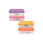 4 Colors of FreshLife 2.8L Rectangular Storage Container