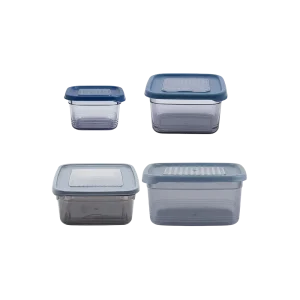 4 Sizes of Hobby Life Black Storage Container