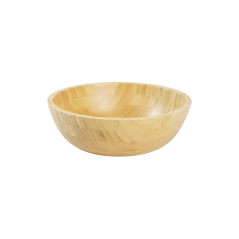 Bamboo-Deep-Rounded-Shaped-25cm-Serving-Bowl Bamboo Deep Rounded Shaped 25cm Serving Bowl