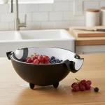Bee Home Double Handle 3.5L Vegetable & Fruit Strainer Bowl1