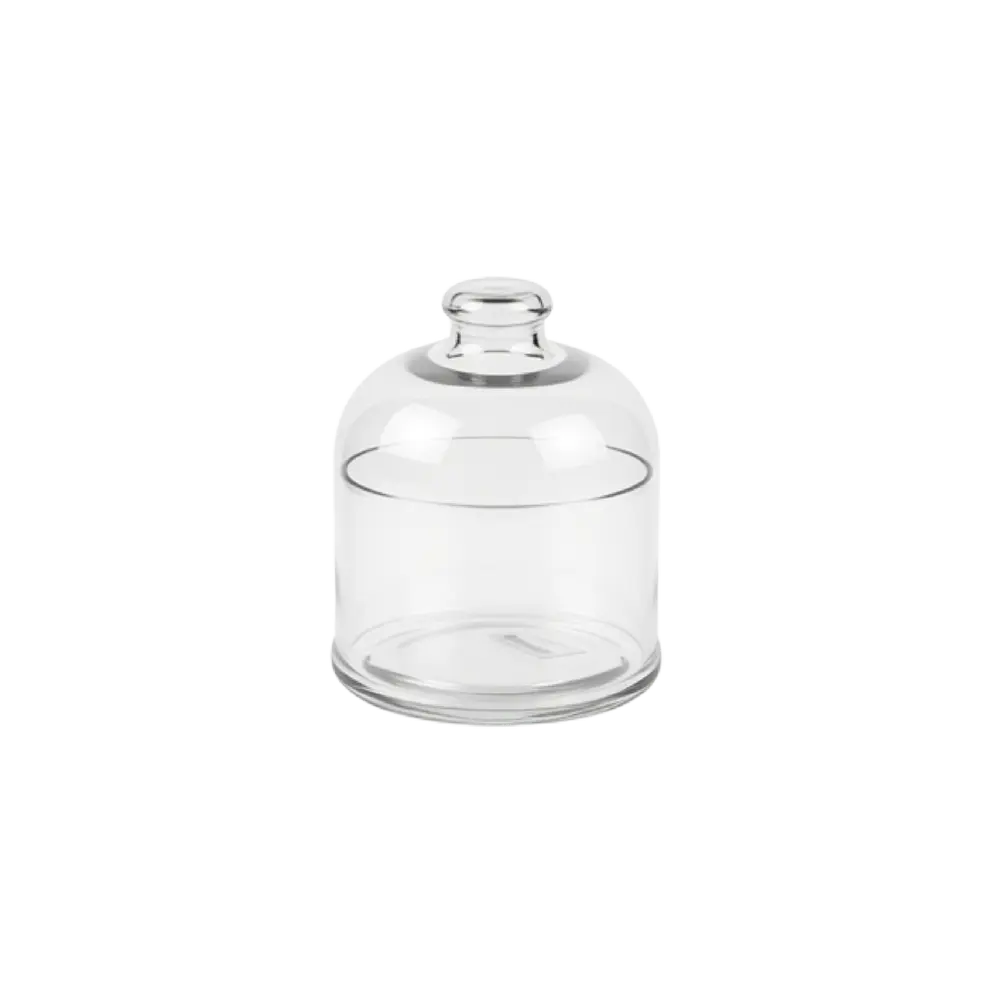 Clear Glass Sugar Jar 240ml with Lid