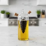Double-Spout-Grape-Design-Glass-300ml-Oil-&-Vinegar-Bottle2 Double Spout Grape Design Glass 300ml Oil & Vinegar Bottle2