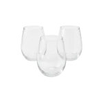 Freesia 350ml Glass Cups 3Pcs Set2