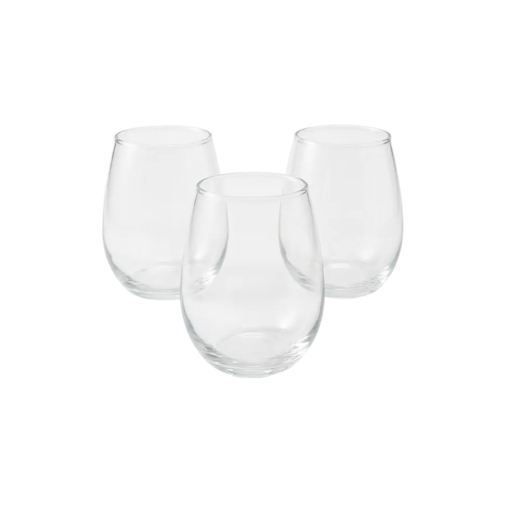 Freesia 350ml Glass Cups 3Pcs Set2