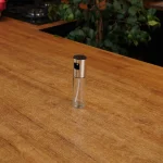 Glass 100ml Oil Spray Bottle with Silver Lid1